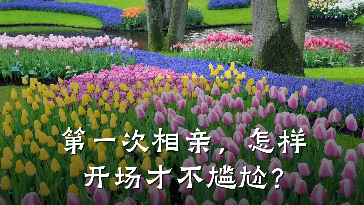 第一次相亲,怎样开场才不尴尬?