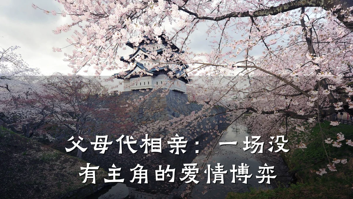 父母代相亲：一场没有主角的爱情博弈