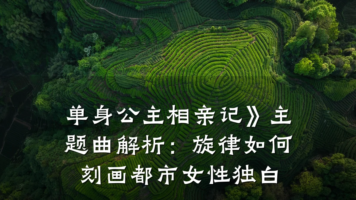 单身公主相亲记》主题曲解析：旋律如何刻画都市女性独白