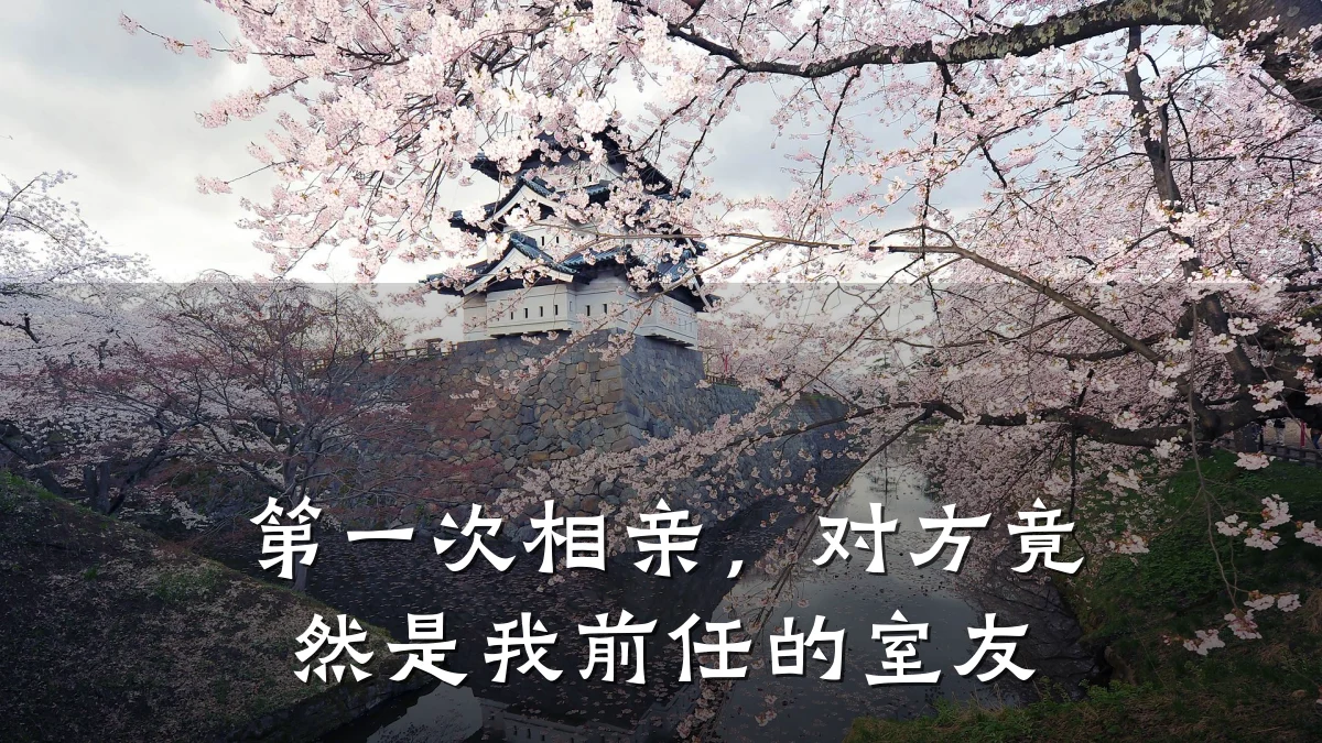 第一次相亲,对方竟然是我前任的室友