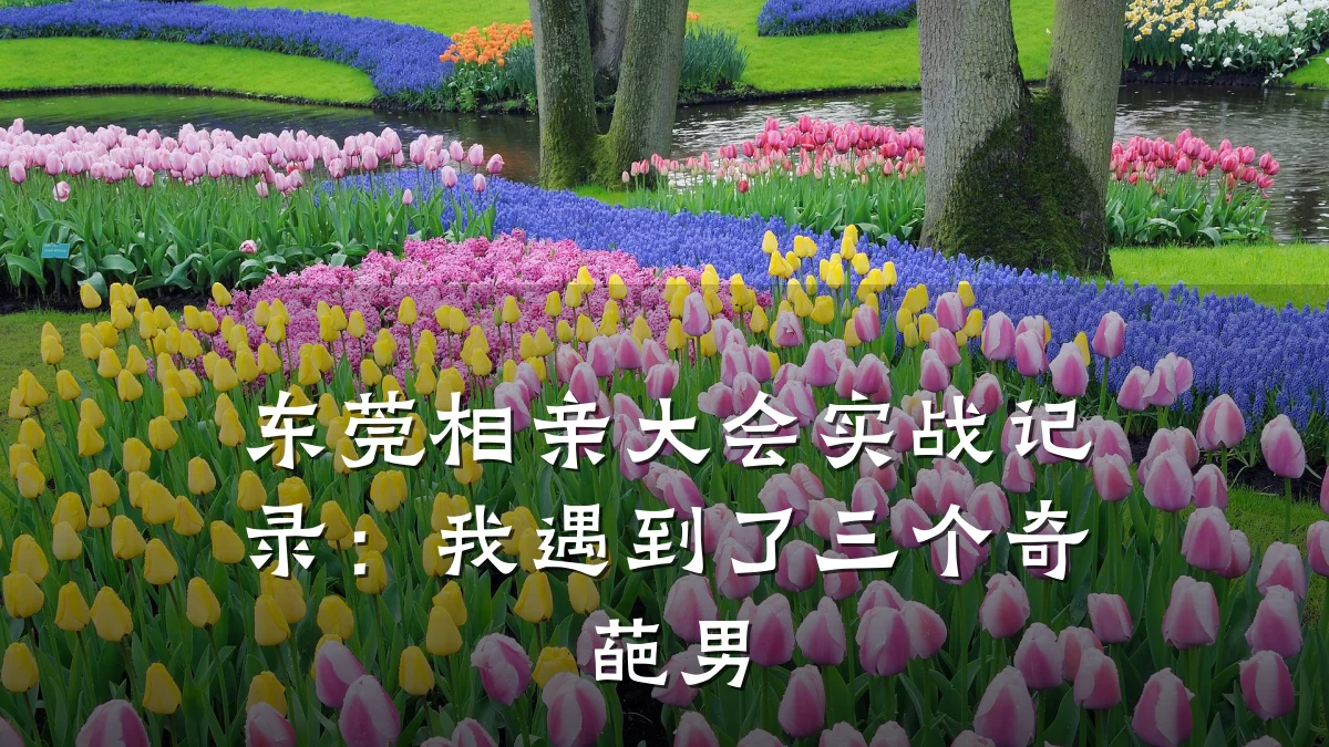 东莞相亲大会实战记录:我遇到了三个奇葩男
