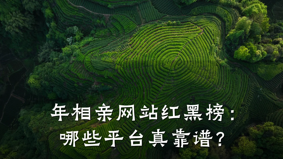年相亲网站红黑榜:哪些平台真靠谱?