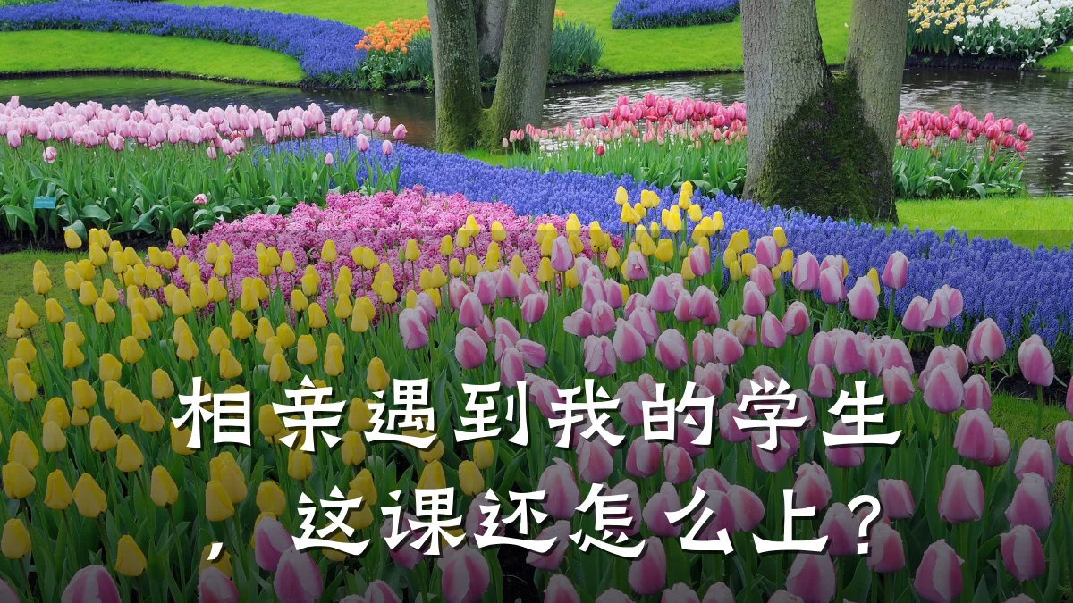 相亲遇到我的学生,这课还怎么上?