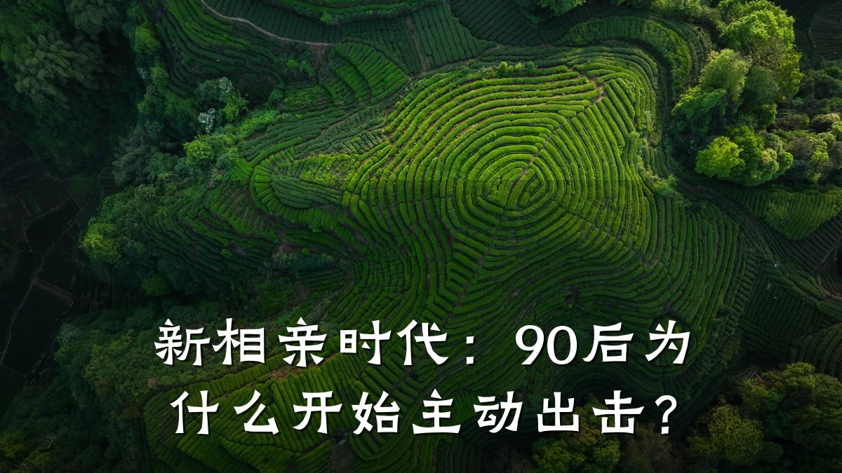 新相亲时代：90后为什么开始主动出击？