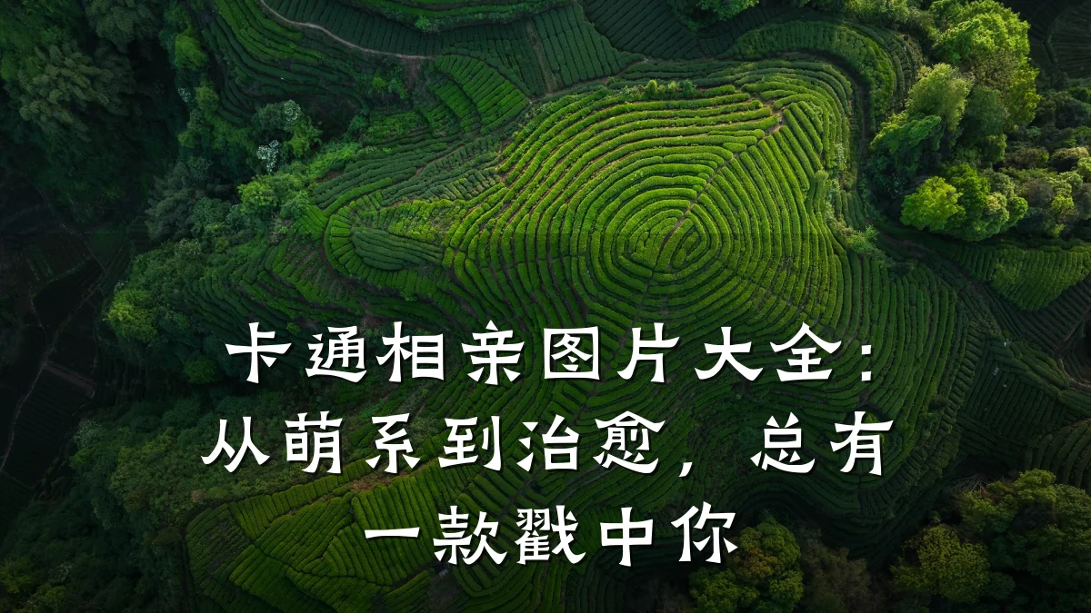 卡通相亲图片大全:从萌系到治愈,总有一款戳中你