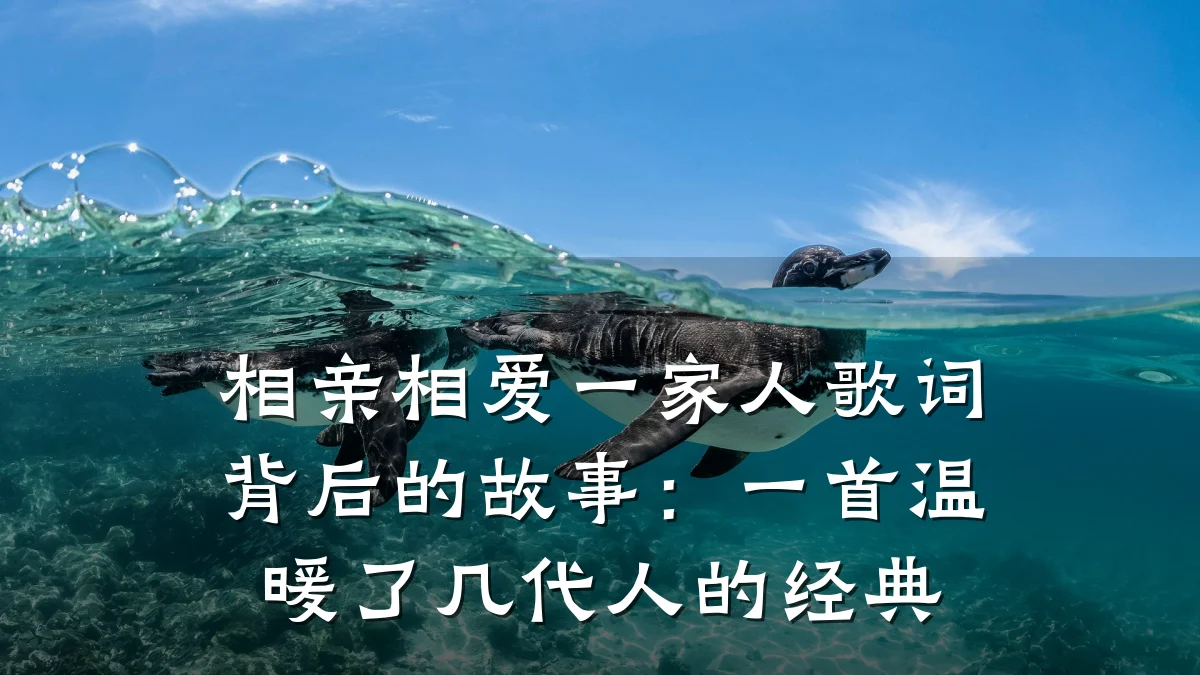 相亲相爱一家人歌词背后的故事:一首温暖了几代人的经典