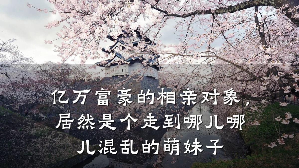 亿万富豪的相亲对象,居然是个走到哪儿哪儿混乱的萌妹子