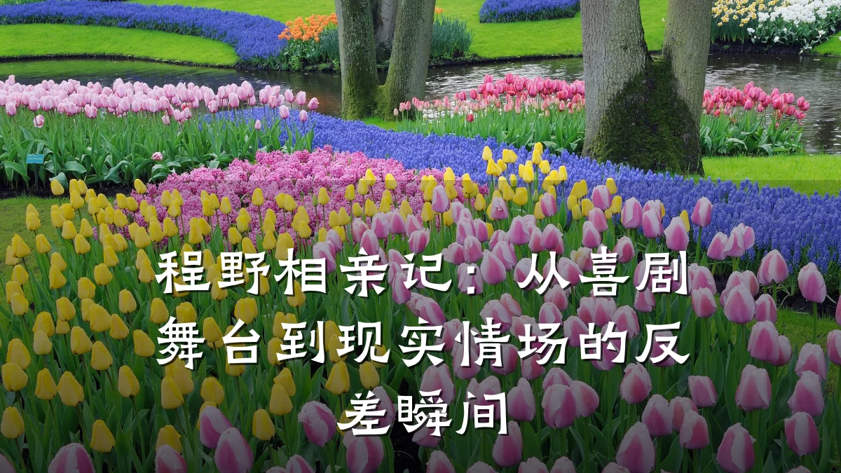 程野相亲记:从喜剧舞台到现实情场的反差瞬间