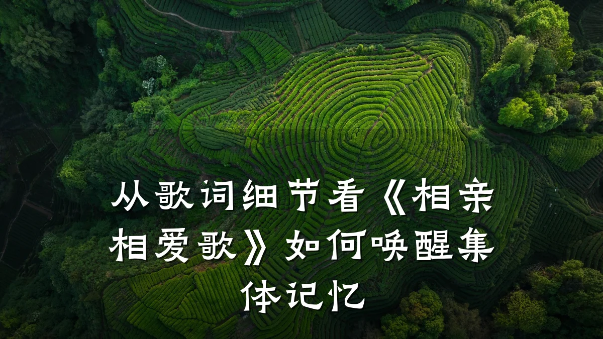 从歌词细节看《相亲相爱歌》如何唤醒集体记忆