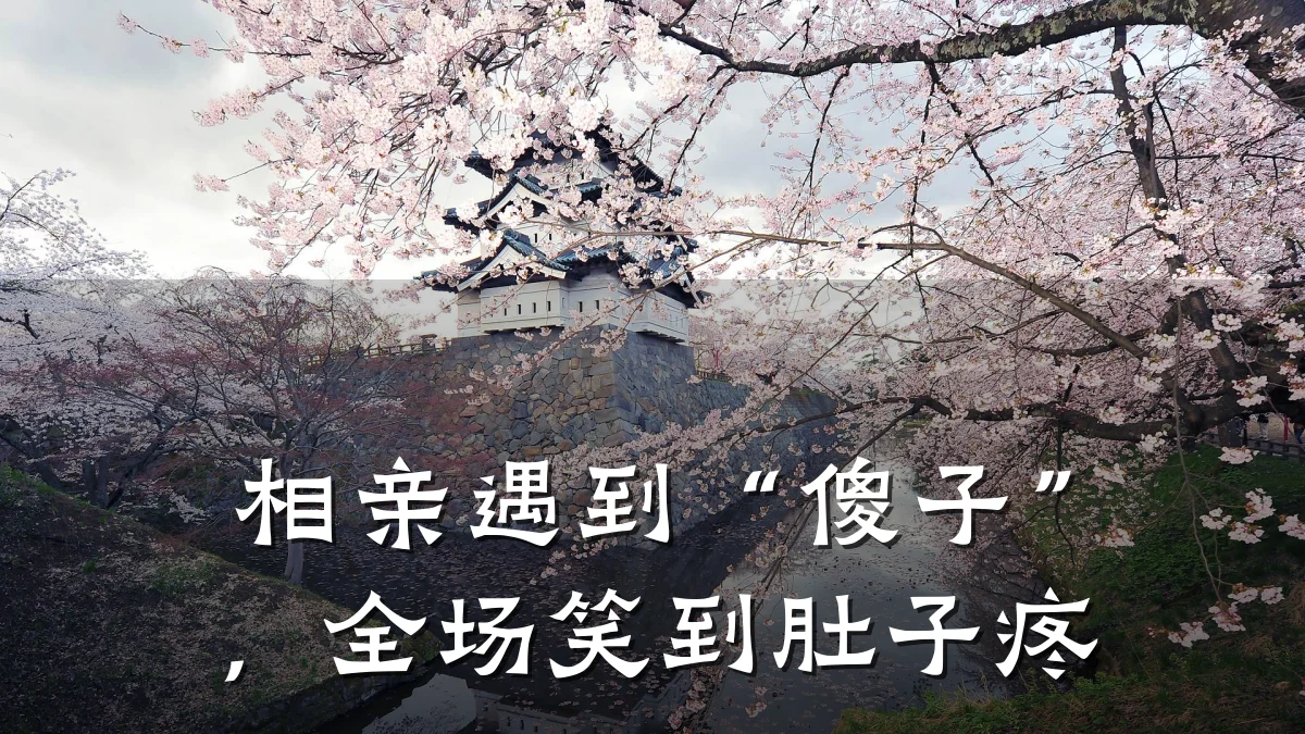 相亲遇到“傻子”,全场笑到肚子疼