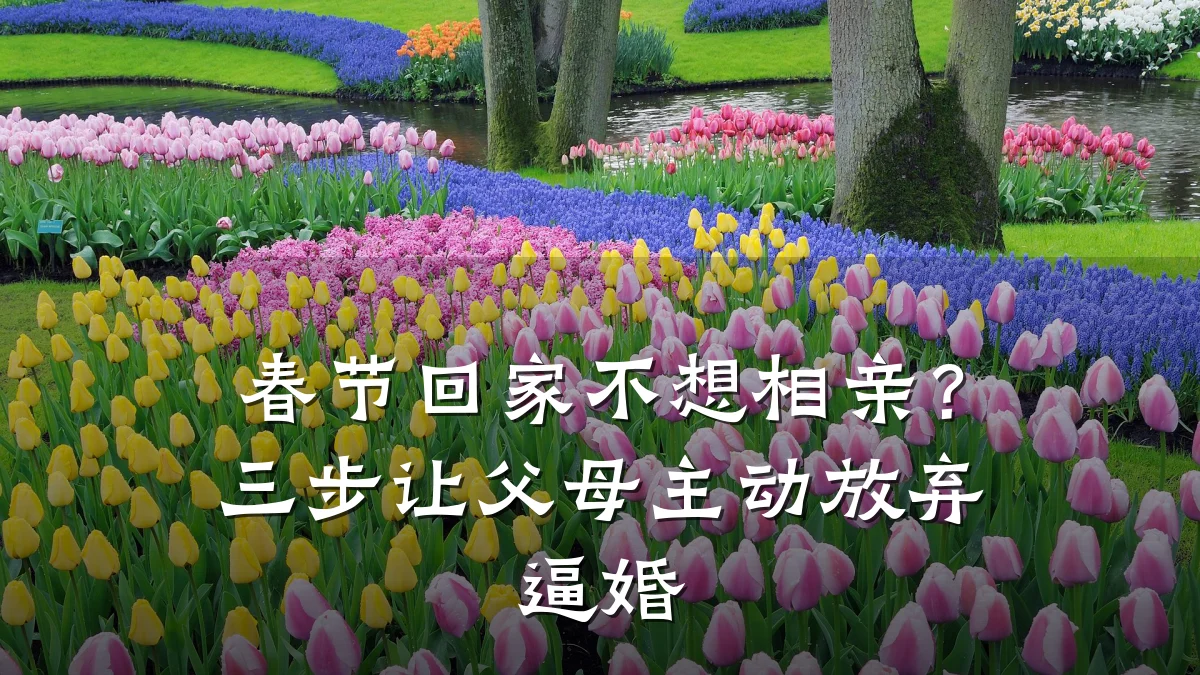 春节回家不想相亲?三步让父母主动放弃逼婚
