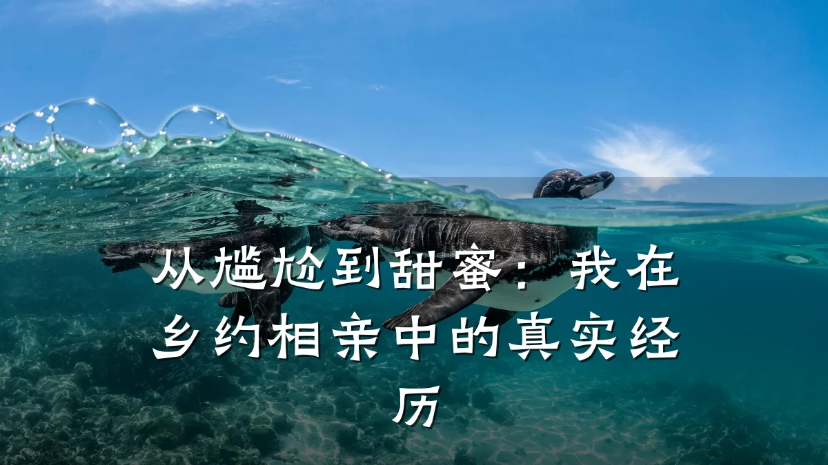 从尴尬到甜蜜:我在乡约相亲中的真实经历