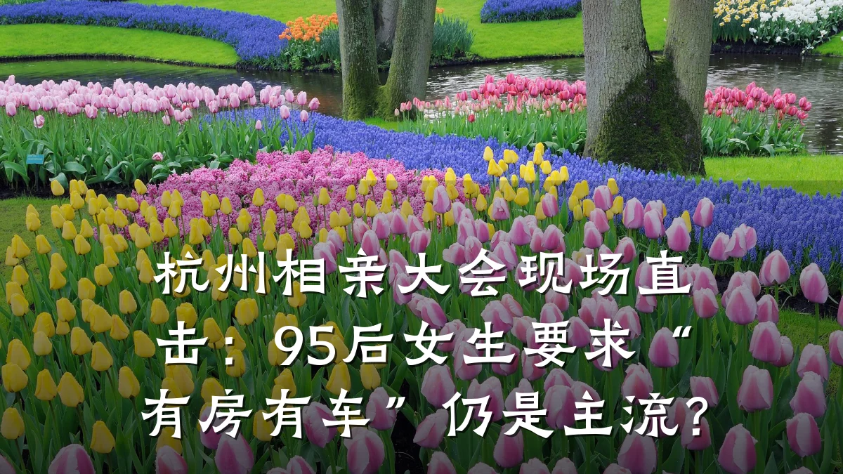 杭州相亲大会现场直击:95后女生要求“有房有车”仍是主流?