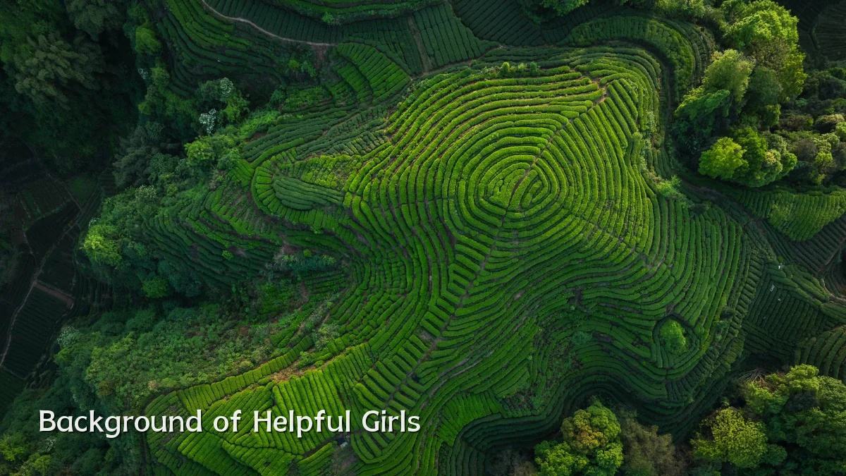 Background of Helpful Girls