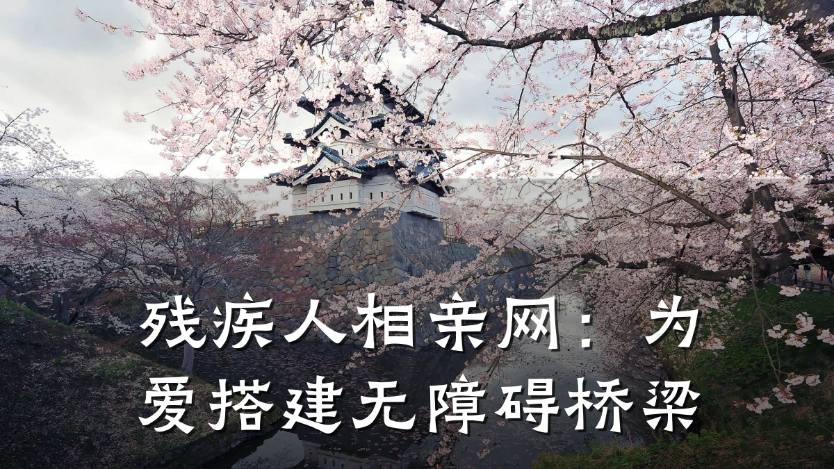 残疾人相亲网:为爱搭建无障碍桥梁