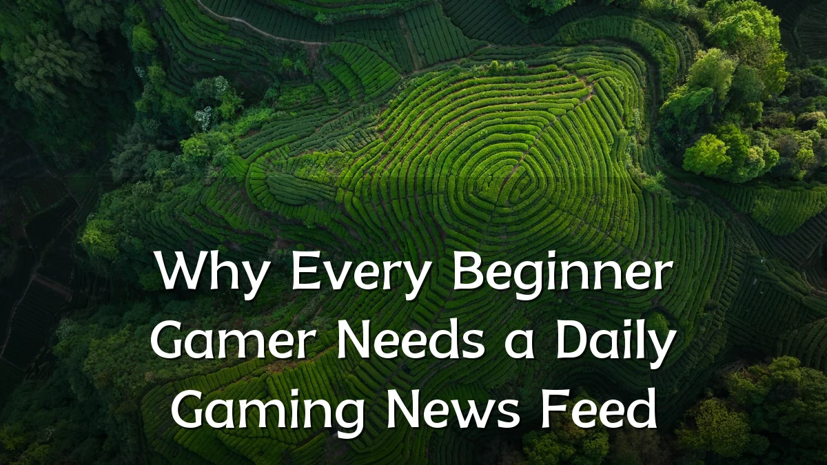 Why Every Beginner Gamer Needs a Daily Gaming News Feed
