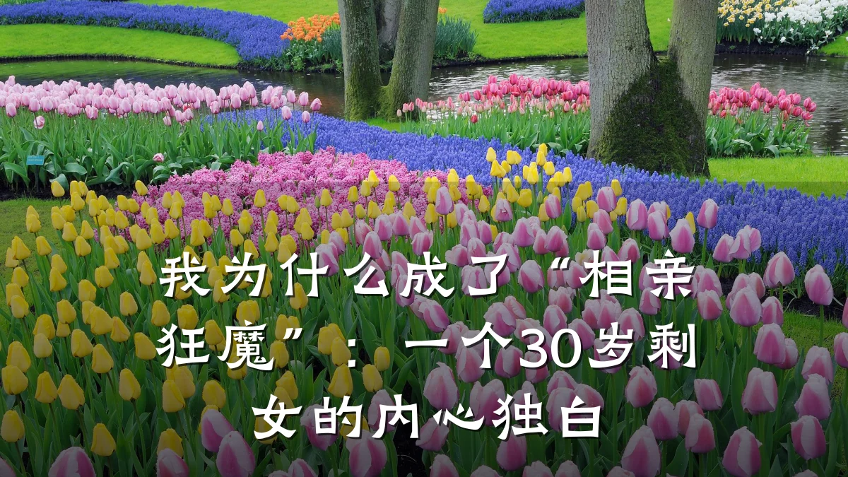 我为什么成了“相亲狂魔”:一个30岁剩女的内心独白