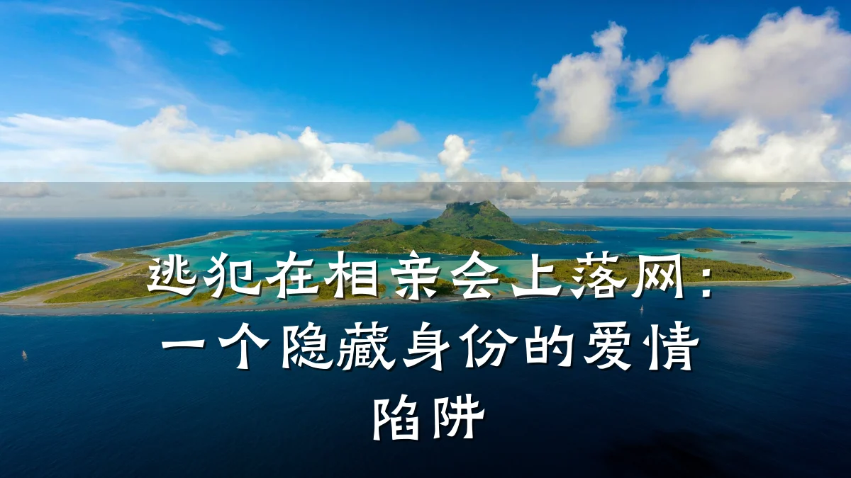 逃犯在相亲会上落网:一个隐藏身份的爱情陷阱
