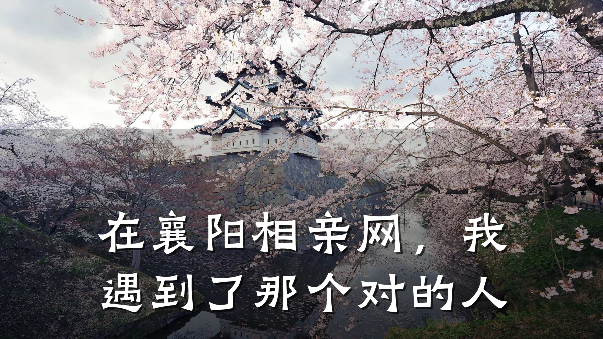 在襄阳相亲网,我遇到了那个对的人