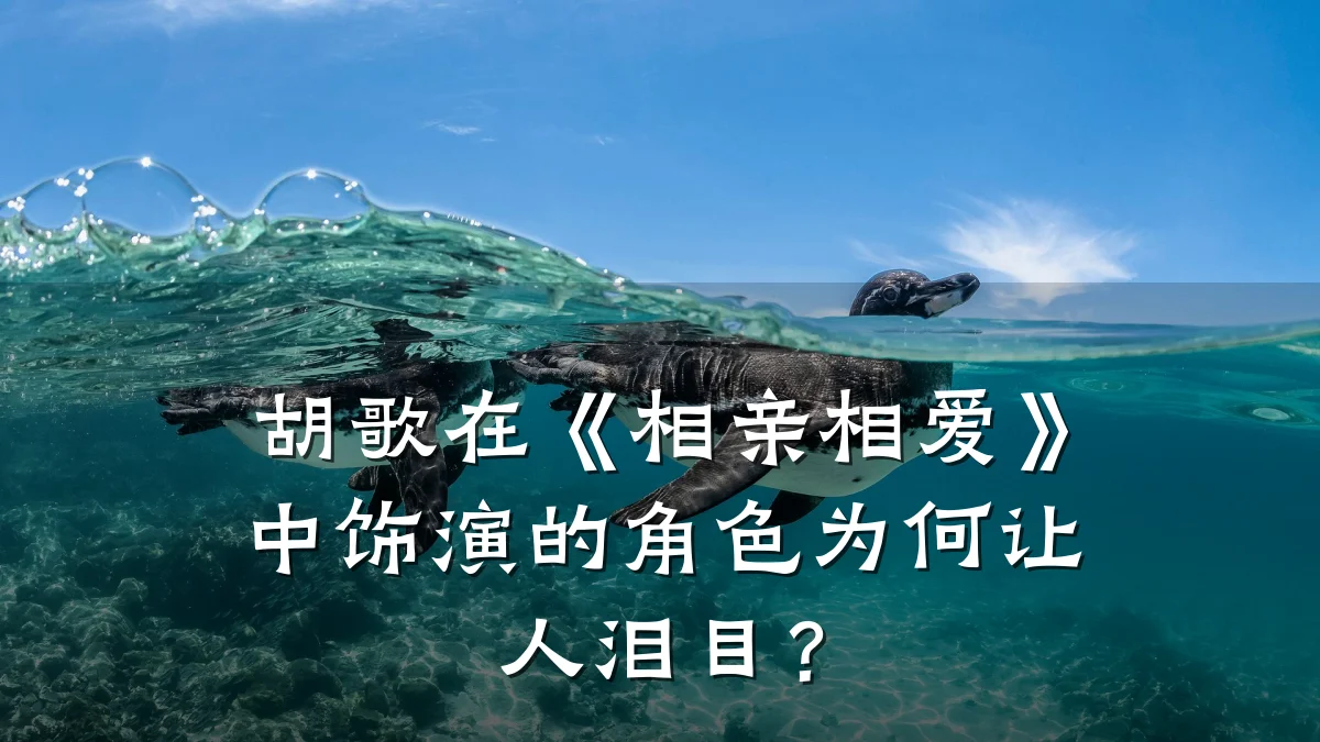 胡歌在《相亲相爱》中饰演的角色为何让人泪目?