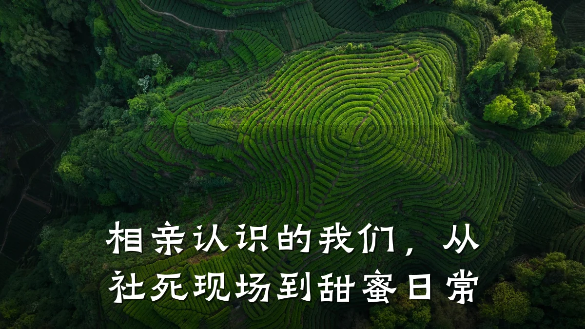 相亲认识的我们,从社死现场到甜蜜日常