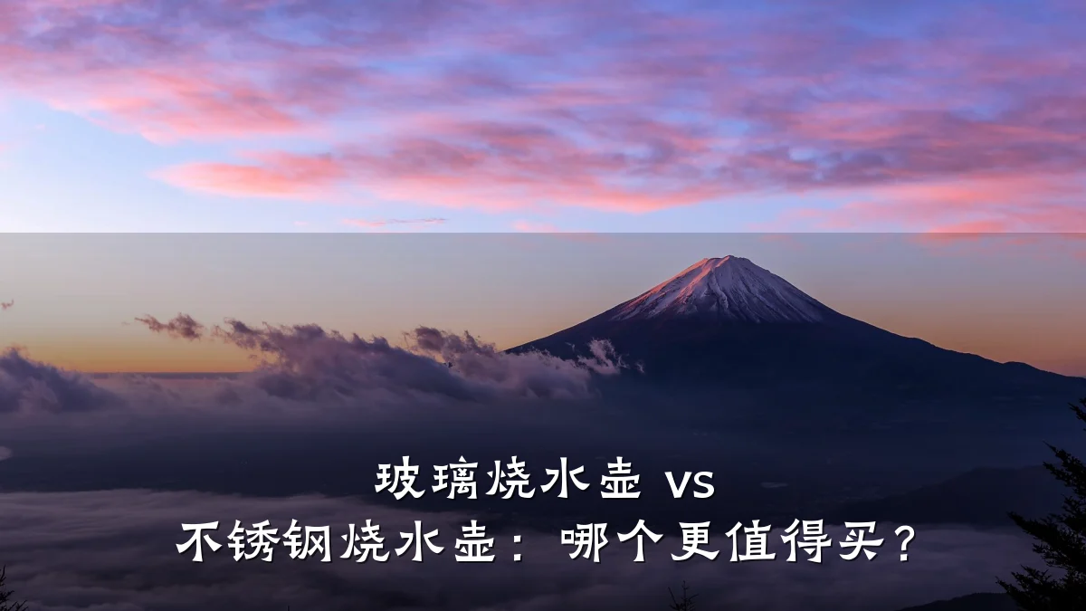 玻璃烧水壶 vs 不锈钢烧水壶：哪个更值得买？