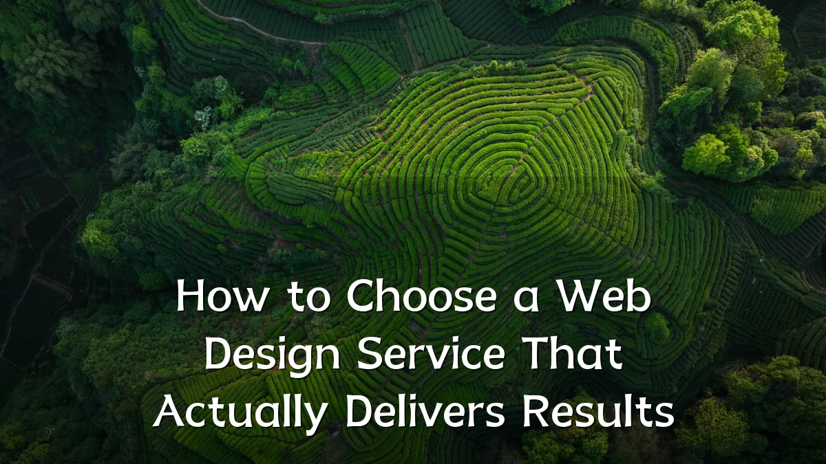 How to Choose a Web Design Service That Actually Delivers Results